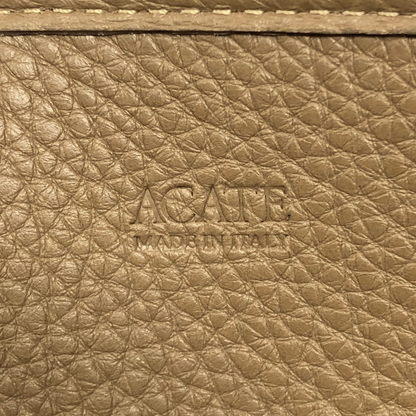 アカーテ トートバッグシロッコM レザー  タッセル ユニセックス ブラウン ACATE【AFE4】