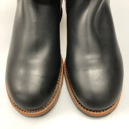 レッドウィング エンジニアブーツ 2268 PT91 刺繍羽タグ メンズ サイズ9D ブラック REDWING 約27.0cm【AFD13】