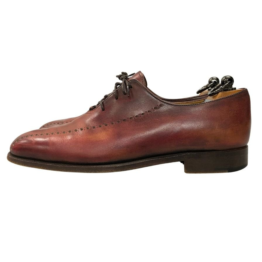 ベルルッティ レースアップシューズ パンチング ブラウン系 サイズ7 Berluti 約25.5cm【AFC44-2】
