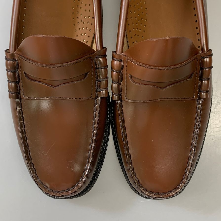 ジーエイチバス ローファー ウィージャンズ サイズ8.5 メンズ ブラウン G.H.Bass&Co. WEEJUNS LARSON ローファー 約26.5cm【LA】【中古】