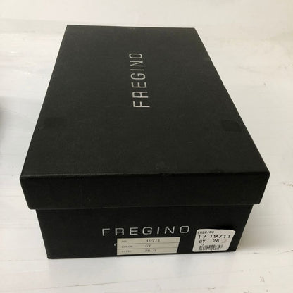 フレジーノ レザースニーカー グレー系 メンズ サイズ26 FREGINO 約26.0cm【AFD3】