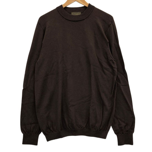 美品◆リナシェンテ ニット モックネック 長袖 ブラウン系 メンズ サイズ52 Rinascente 【AFB26】