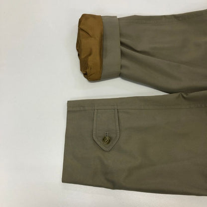 美品◆バーバリー バルカラーコート 90年代 旧タグ ライナー付き カーキ メンズ サイズ165 Burberry 【AFF22】