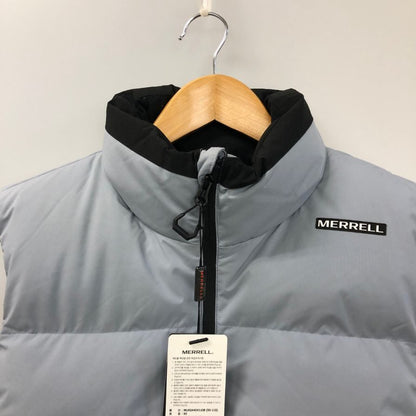 極美品◆メレル ダウンベスト  ジップ ブルー系 サイズ95 MERRELL 【AFB48】