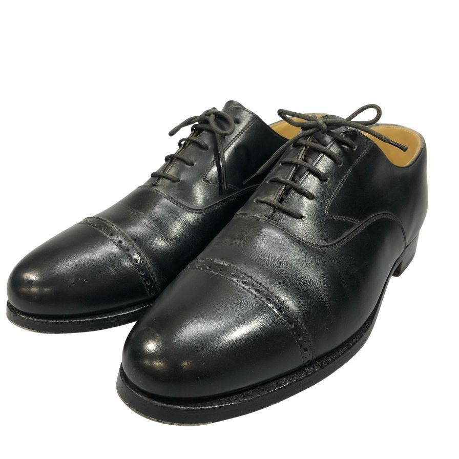 ブルックスブラザーズ パンチドキャップトゥ メンズ ブラック サイズ 7 Brooks Brothers 約25.0cm【AFC9】