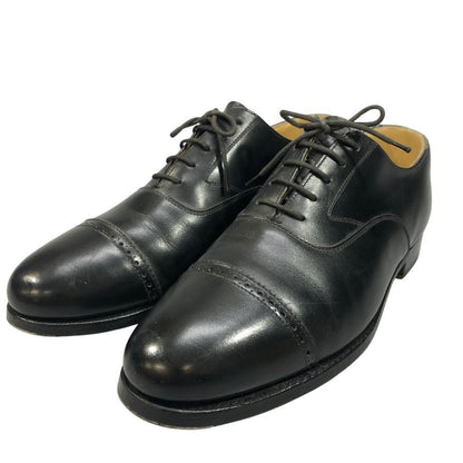 ブルックスブラザーズ パンチドキャップトゥ メンズ ブラック サイズ 7 Brooks Brothers 約25.0cm【AFC9】