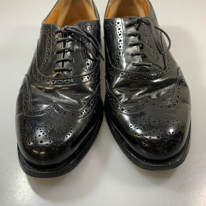 コールハーン レザーシューズ ウイングチップ ガラスレザー ブラック サイズUS11D メンズ COLE HAAN 約28.5cm【PTM1】