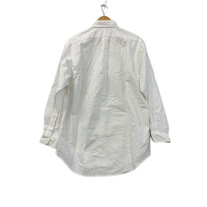 極美品◆ポロ ラルフローレン BDシャツ YARMOUTHライン ホワイト メンズ サイズ15.5 Polo Ralph Lauren 【AFB19】