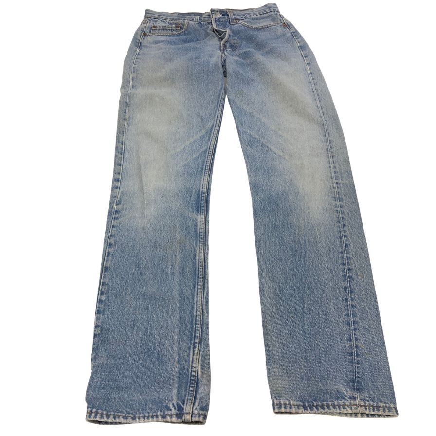 リーバイス デニム 501 80S ボタン裏546 USA製 インディゴ メンズ サイズW32 L34 LEVI’S 【AFB44】