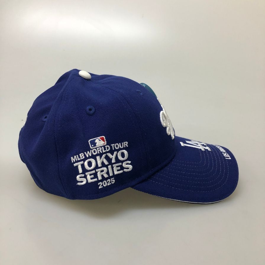 ニューエラ×MLB GR8別注 キャップ MLB World Tour Tokyo Series 2025 LA ドジャース ネイビー サイズSｰM NEW ERA【AFI16】