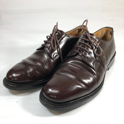 チャーチ シャノン プレーントゥ 5都市 ポリッシュドバインダーカーフ バーガンディ UK60F 103ラスト メンズ Church's SHANNON 約25.0cm【AFC30】