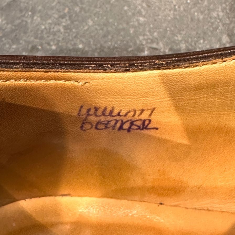 ジョンロブ レザーシューズ ウィリアム ダブルモンク カーフ 9795Rラスト サイズUK6E メンズ ブラウン JOHN LOBB ビジネスシューズ 約24.5cm【LA】【中古】