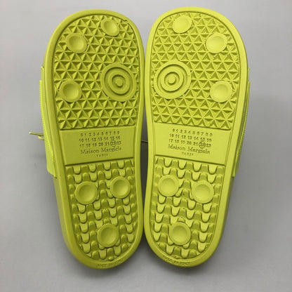 メゾン マルジェラ サンダル S58WX0100 ラバー グリーン系 サイズ37 レディース Maison Margiela 約24.0cm【AFD5】