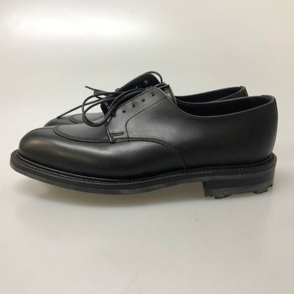 アルフレッド サージェン Uチップ レザーシューズ ブラック サイズ6.5 メンズ Alfred Sargent 約25.5cm【AFD15】