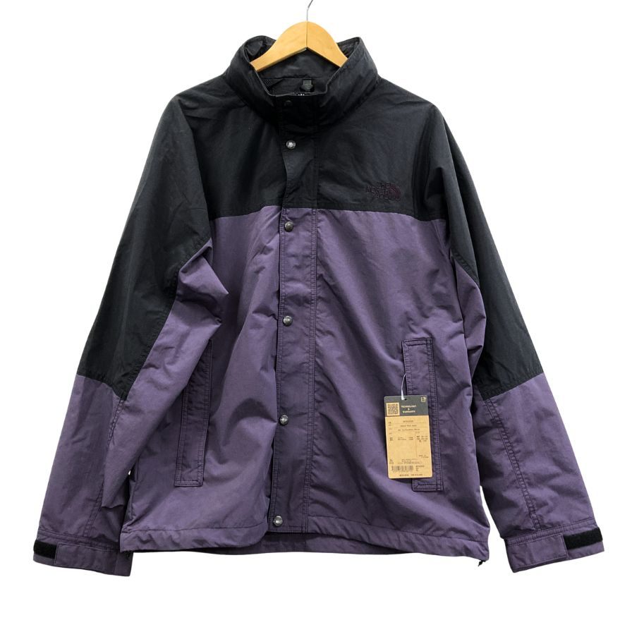 新品同様◆ザ ノース フェイス NP22550 ハイドレナウィンドジャケット エンドレスダスク ブラック メンズ サイズXL THE NORTH FACE 【AFA22】