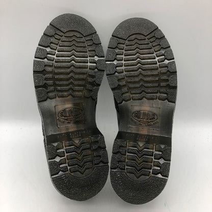 ソロヴェアー レザーシューズ フルブローグ ブラック メンズ サイズ6 SOLOVAIR 約25.0cm【AFD9-2】