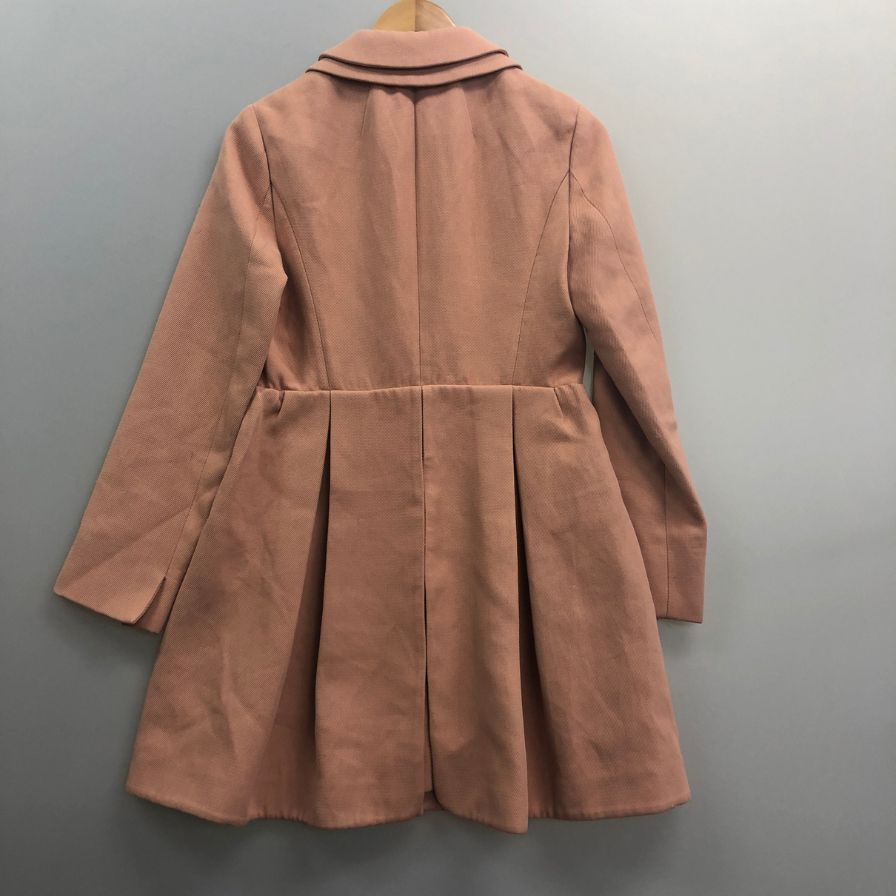 中古■ミュウミュウ Aラインコート AMM1 2011 1570 レディース ピンク サイズ38 miumiu 【AFA24】