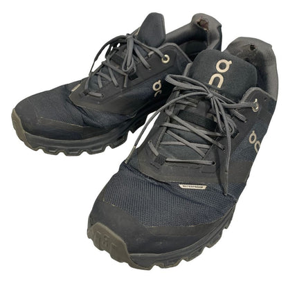 オン ランニング スニーカー ベンチャー ウォータープルーフ ブラック メンズ サイズUK8.5 on cloud venture Waterproof 約27.0cm【AFC42】