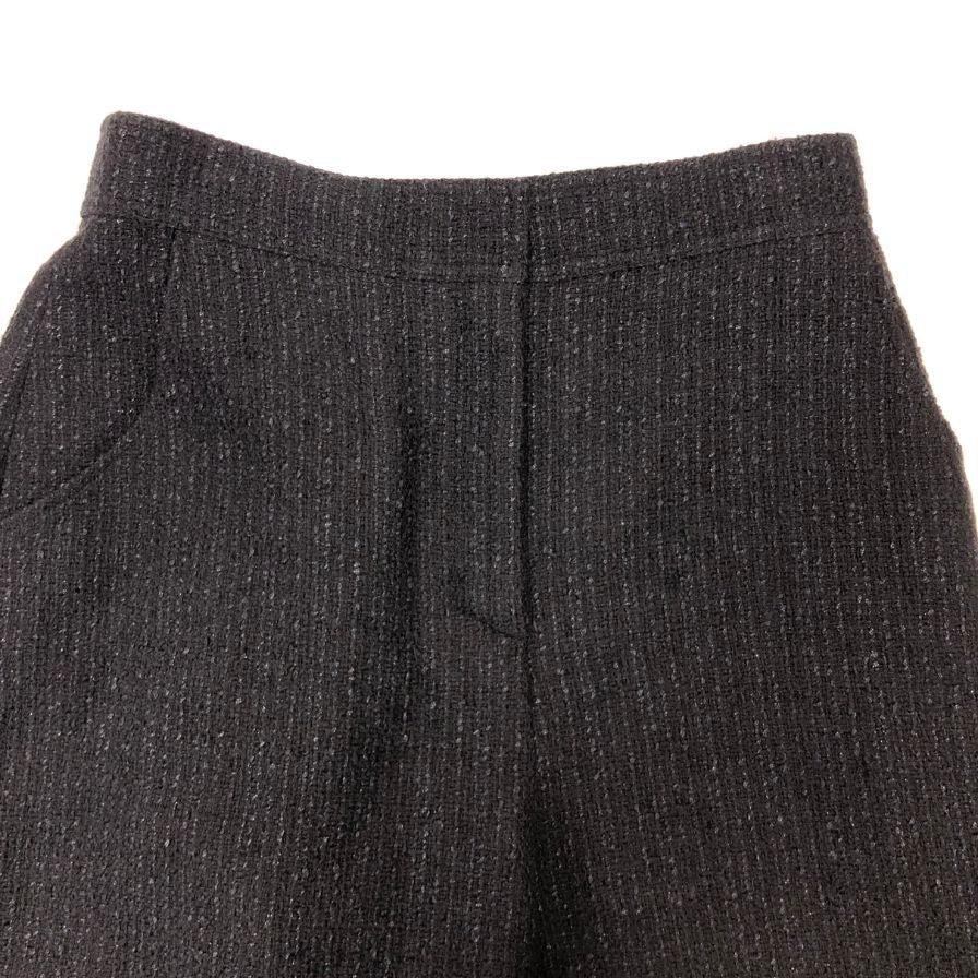 ルネ ツイードショートパンツ レディース ブラック サイズ38 日本製 6245020 Rene 【AFB32】