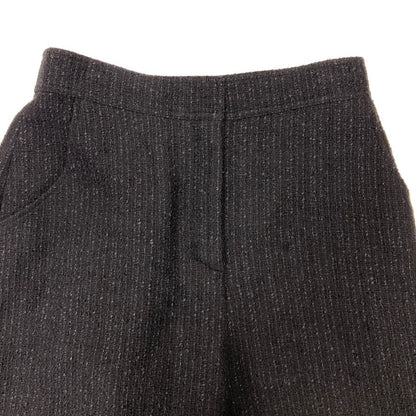 ルネ ツイードショートパンツ レディース ブラック サイズ38 日本製 6245020 Rene 【AFB32】