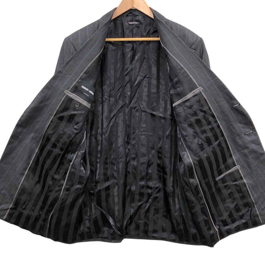 【美品】ジョルジオアルマーニ　テーラードジャケット　スモーキング　大きいサイズ GIORGIO ARMANI（テーラードジャケット）のフリマアイテム一覧