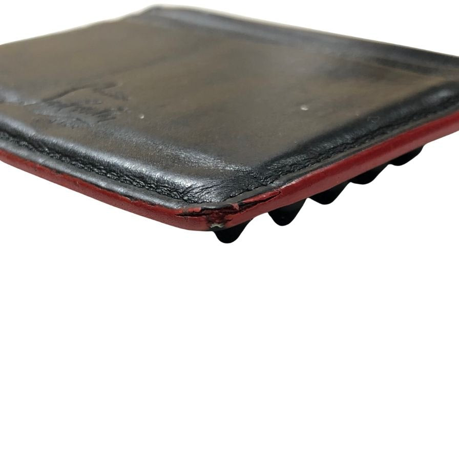 クリスチャンルブタン カードケース キオス スパイクスタッズ レザー ブラック メンズ Christian Louboutin KIOS【AFI17】