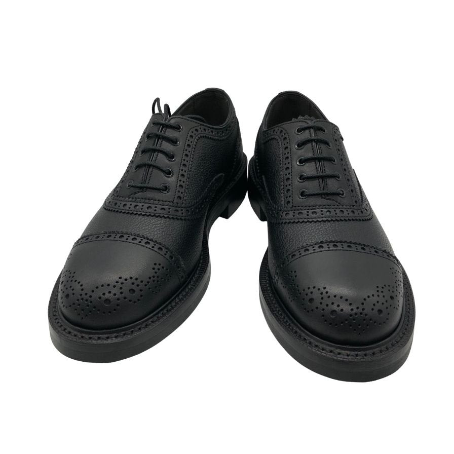 フット ザ コーチャー カントリーマナー 6141034101-KT1818 ブラック サイズ7 メンズ foot the coacher 約25.0cm【AFD9-2】
