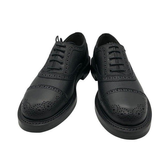 フット ザ コーチャー カントリーマナー 6141034101-KT1818 ブラック サイズ7 メンズ foot the coacher 約25.0cm【AFD9-2】