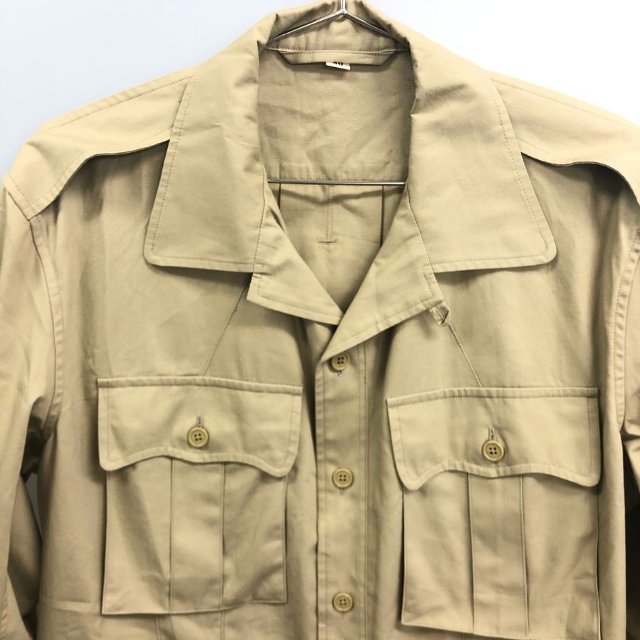 美品◆アナトミカ  ブッシュジャケット ベージュ サイズ40 メンズ ANATOMICA 【AFB5】