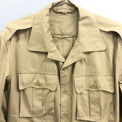 美品◆アナトミカ  ブッシュジャケット ベージュ サイズ40 メンズ ANATOMICA 【AFB5】