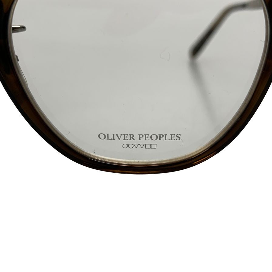 オリバーピープルズ メガネ 507C 47□24-142 ブラウン×シルバー OLIVER PEOPLES【AFI14】