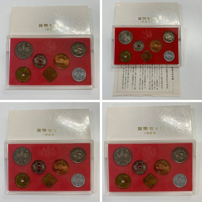 【10セット】大蔵省造幣局 貨幣セット 1985・1986・1987・1988・1990 額面666円 MINT SET【AFB53】【中古】