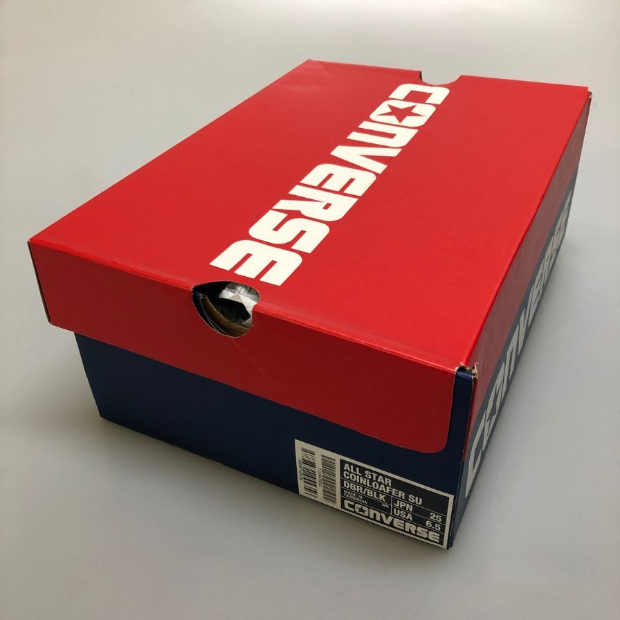 コンバース ローファー オールスター コインローファー サイズ 25.0cm メンズ ブラウン CONVERSE 約25.0cm【AFD7】