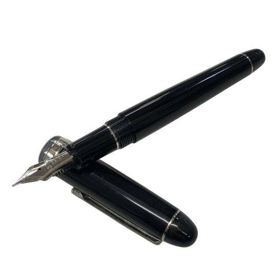 プラチナ 万年筆 3776 センチュリー ペン先14K 585 ブラック シルバー PLATINUM CENTURY【AFI11】