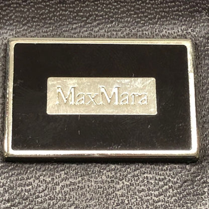 マックス マーラ 三つ折り財布 レザー×ナイロン ブラウン レディース MAX MARA【AFI11】