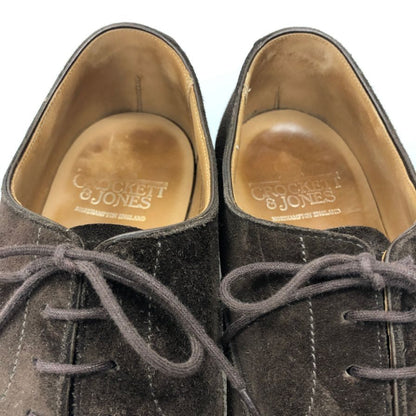 クロケット＆ジョーンズ コノート メンズサイズ 8 ブラウン  CROCKETT＆JONES スエードシューズ 約27.0cm【LA】【中古】
