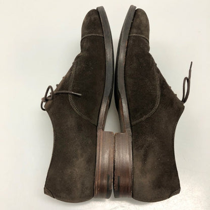クロケット＆ジョーンズ コノート メンズサイズ 8 ブラウン  CROCKETT＆JONES スエードシューズ 約27.0cm【LA】【中古】