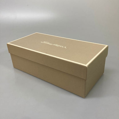 サントーニ コインローファー 2038 T61 スエード ブラウン サイズUK6.5 メンズ Santoni 約25.5cm【AFD14】