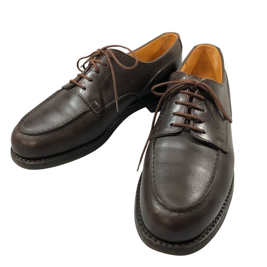 ジェイエムウエストン レザーシューズ 641 ゴルフ カーフ ダークブラウン UK6 J.M. WESTON ビジネスシューズ 約25.0cm【LA】【中古】