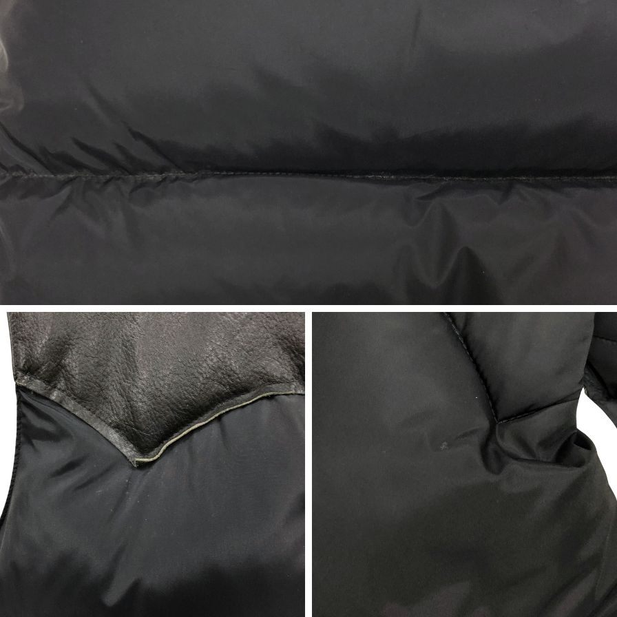 美品◆ロッキーマウンテン フェザーベッド ビームス別注 ダウンベスト CHRISTY VEST ブラック メンズ サイズ40 Rocky Mountain FeatherBed BEAMS 【AFA7】
