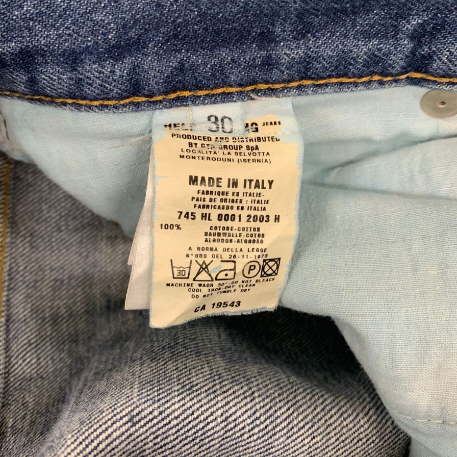 HELMUT LANG 1990年代　デニム 中古◇ヘルムート ラング デニムパンツ 1990年代 初期 サイズ30
