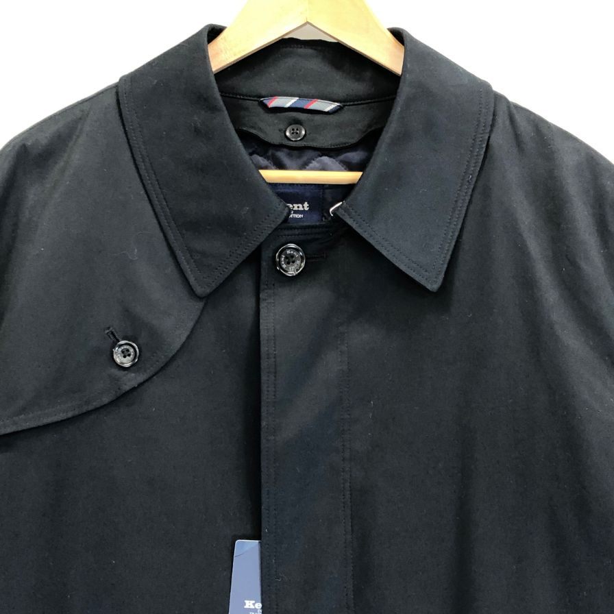 極美品◆ケント 中綿ライナー付 コットン コート レディース サイズ3L ネイビー Kent 【AFA1】