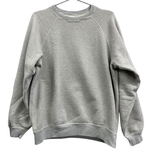 極美品◆フロント 11201 トレーナー スウェット トップス グレー メンズ サイズ L FRONT 11201 【AFB35】