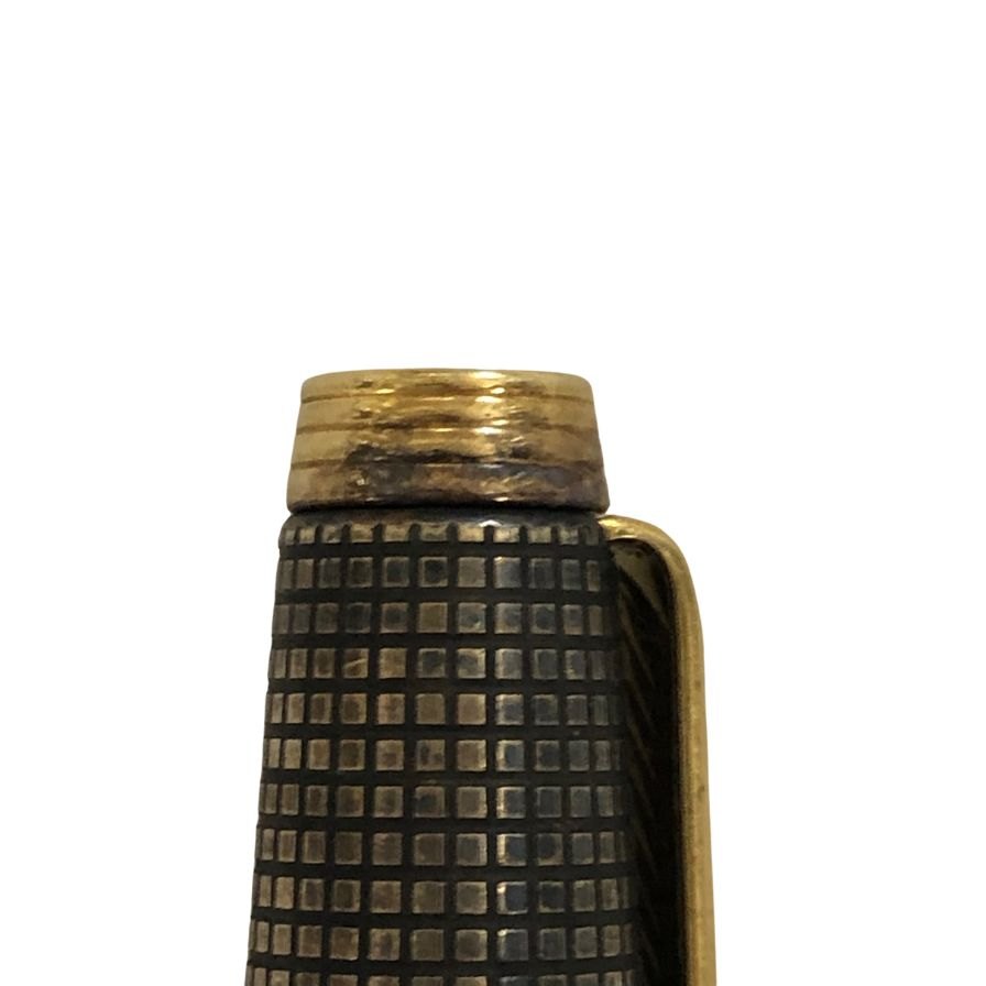 パーカー 万年筆 スターリングシルバー シズレ ペン先14K 格子柄 PARKER【AFI4】