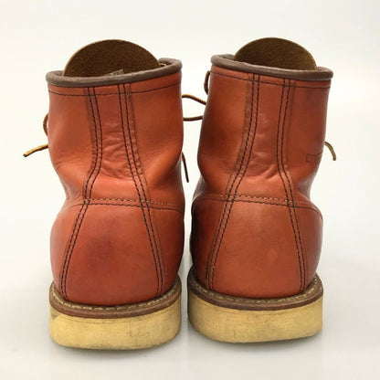 レッドウィング ワークブーツ 8875 6インチ レザー クラシックモックトゥ ワインレッド メンズ サイズUS9E RED WING 約27.0cm【AFC47】