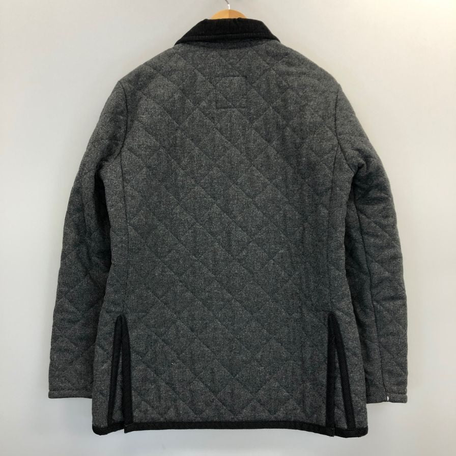 中古◆ラベンハム キルティングジャケット ウール メンズ グレー サイズ36 LAVENHAM 【AFB25】