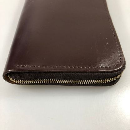 グレンロイヤル 長財布 ラウンドジップ コードバン ボルドー GLENROYAL【AFB55】