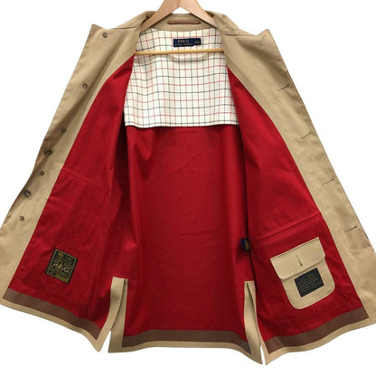 美品◆ポロ ラルフローレン ショートコート メンズ ベージュ サイズS POLO RALPH LAUREN 【AFB21】