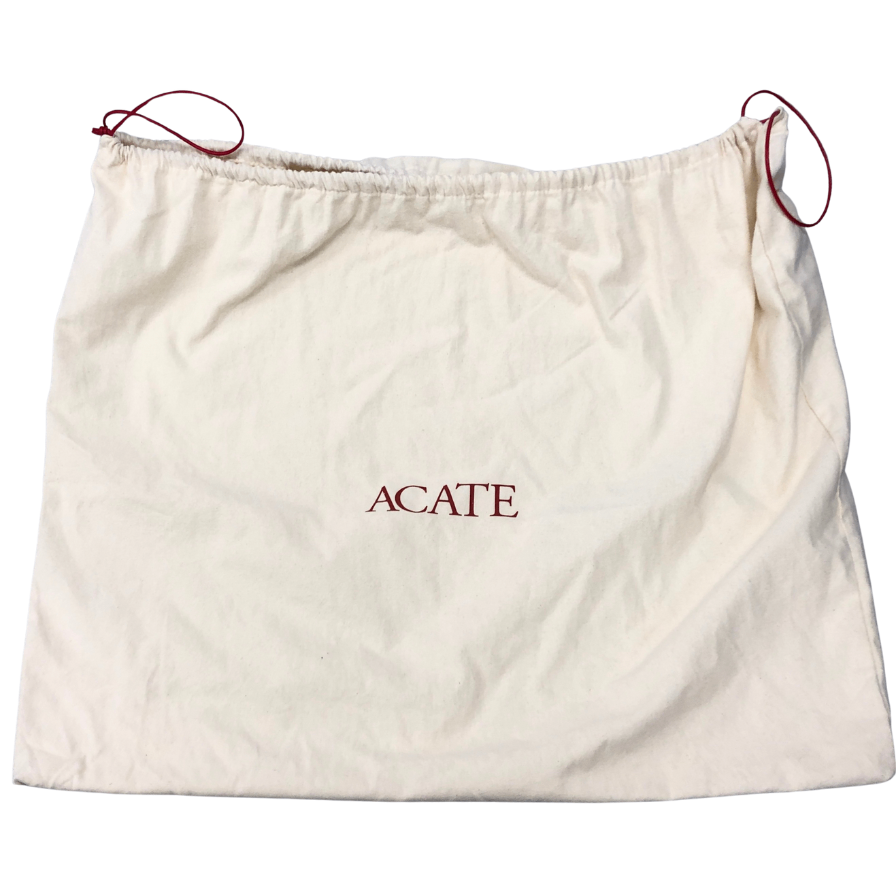 アカーテ トートバッグシロッコM レザー  タッセル ユニセックス ブラウン ACATE【AFE4】