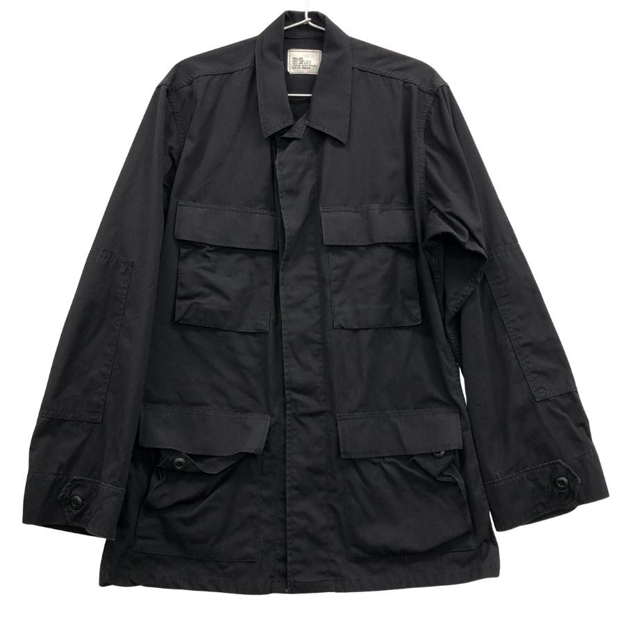 美品◆アメリカ軍 バトル デザイン ユニフォーム BDU コンバット ジャケット 357 97年製 メンズ サイズ SMALL ブラック US Army 【AFA13】
